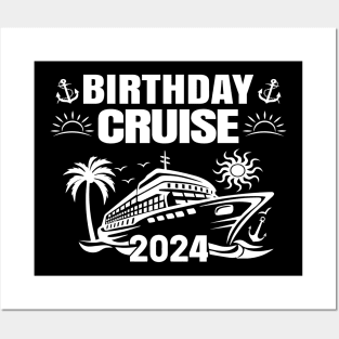 Birthday Cruise 2024 Birthday Cruise Squad 2024 Posters and Art